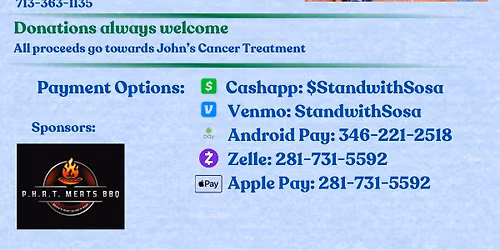 BBQ Benefit for John Sosa