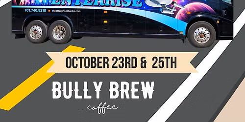 Coffee. Books. Bus Tour.