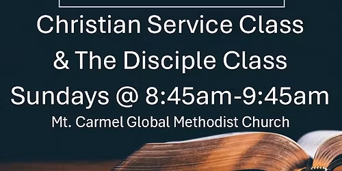 Adult Bible Classes