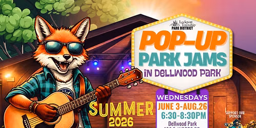 \ud83c\udfb6 Pop-Up Park Jams in Dellwood Park \ud83c\udfb6