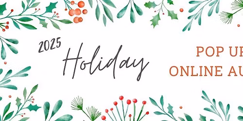 2025 Pop Up Shop & Online Auction