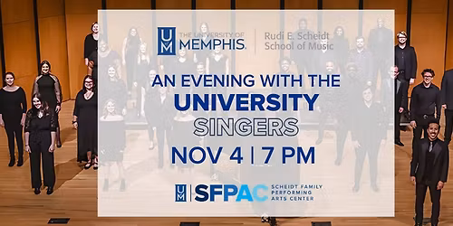 An Evening with the University Singers