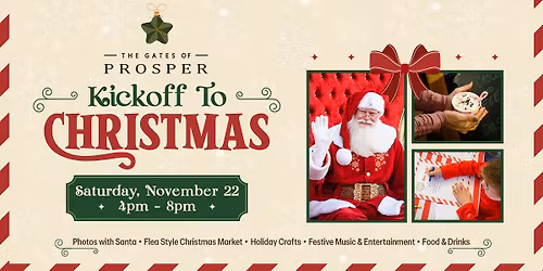 Kickoff to Christmas at The Gates of Prosper