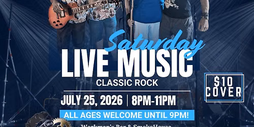 LIVE Music Sat Nights!!! w Joe\u2019s Garage Band!
