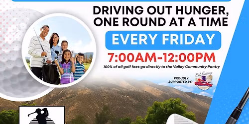 Weekly Golf Fundraiser 