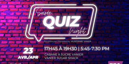 Soir\u00e9e Quiz Night