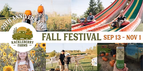 Kackleberry's 20th Annual Fall Festival