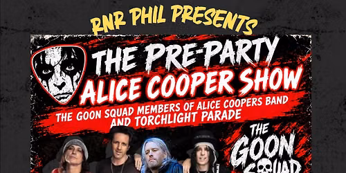 Alice Cooper Pre Show Party
