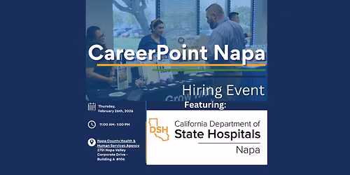 CareerPoint Napa February Hiring Event
