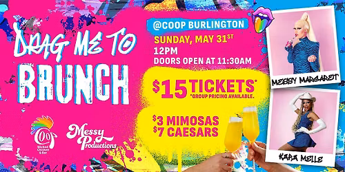 Drag Me To Brunch-Burlington