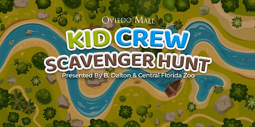 Oviedo Mall June Kid Crew Scavenger Hunt