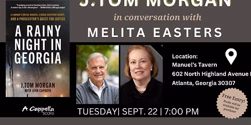 J.Tom Morgan in conversation with Melita Easters | A Rainy Night in Georgia\ufffd
