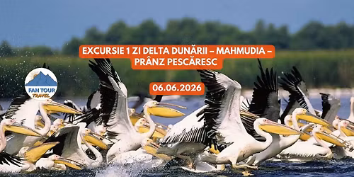 \ud83c\udf3f\ud83d\udea4 EXCURSIE 1 ZI DELTA DUN\u0102RII \u2013 MAHMUDIA \u2013 PR\u00c2NZ PESC\u0102RESC \ud83d\udc1f 06.06.2026