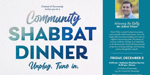Community Shabbat Dinner!