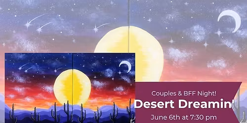 Couples Night Out - Sip & Paint Style