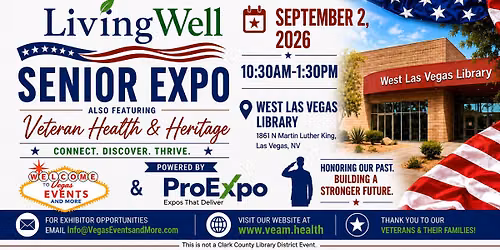 Living Well: Sr & Veteran Expo featuring Health & Heritage 
