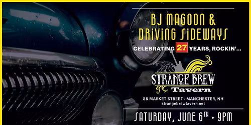 BJ Magoon & Driving Sideways at Strange Brew Tavern