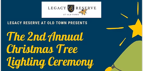 Second annual Christmas tree lighting at Legacy Reserve At Old Town