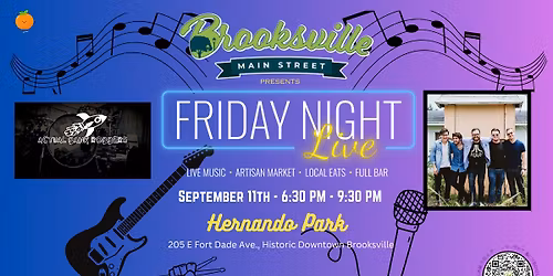 Friday Night Live- September 2026