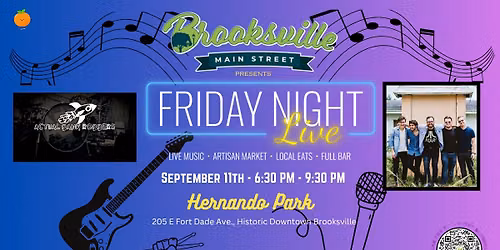 Friday Night Live- September 2026