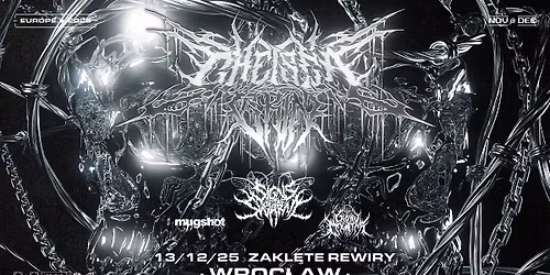 CHELSEA GRIN + Signs of the Swarm, Mugshot, Crown Magnetar \/ 13.12.25 \/ Zakl\u0119te Rewiry, Wroc\u0142aw
