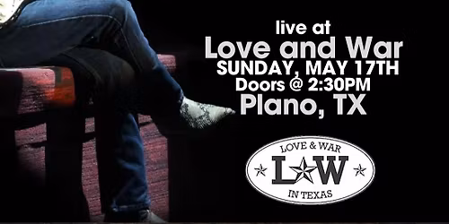 TEXAS FLOOD LIVE @ Love and War Plano, TX