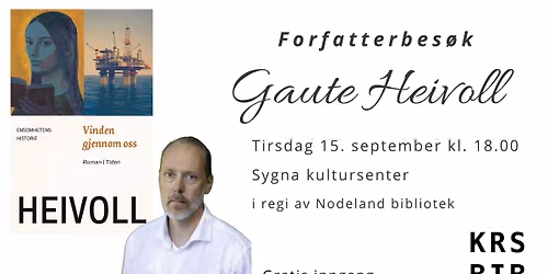 Forfatterbes\u00f8k - Gaute Heivoll