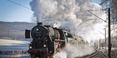 Weihnachtsfahrten auf der Hafenbahn durch Frankfurt