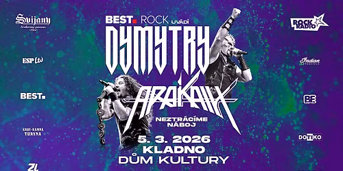 Dymytry & Arakain | BEST ROCK TOUR 2026 | Kladno
