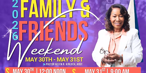 2026 Family & Friends Weekend