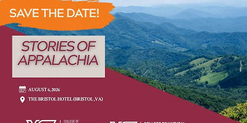 Stories of Appalachia: An Evening with the College of Liberal Arts & Human Sciences and the College