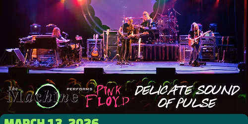 The Machine Performs Pink Floyd: Delicate Sound of Pulse