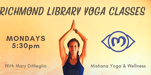 Richmond Library Yoga, Philly: Mondays 5:30pm