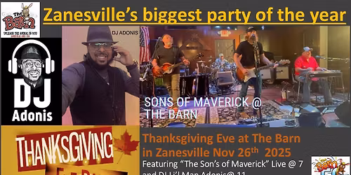 Thanksgiving Eve: The Biggest Party of The Year!!