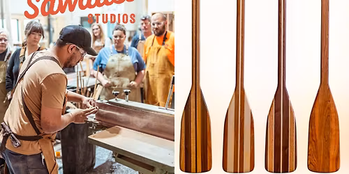 Sawdust Lunch & Learn \u2014 Canoe Paddle Build with Cruz