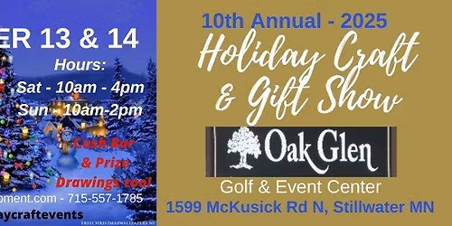 Holiday Craft & Gift Show - Stillwater