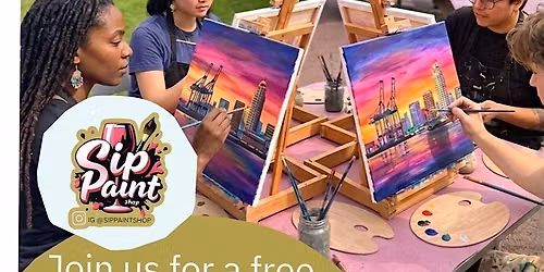 Free community sip and paint