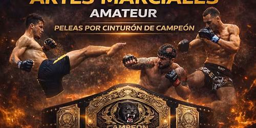 TORNEO AMATEUR DE KICKBOXING Y MMA PANTERAS NEGRAS- DRAG\u00d3N ROJO