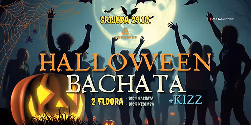 \ud83c\udf83 Aquarius:  HALLOWEEN PARTY \ud83c\udf83 Bachata + Kizz \ud83c\udf83 29.10. srijeda (Wednesday)
