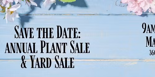 Nampa Garden Club Annual Plant & Yard Sale
