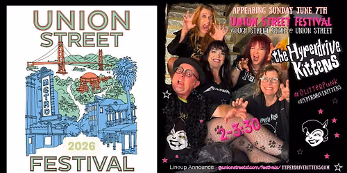 Union Street Festival - The Hyperdrive Kittens @Gough Stage Sunday 6\/7