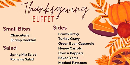 Sandollar Thanksgiving Buffet 