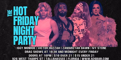 The Hot Friday Night Party - 8\/21\/26