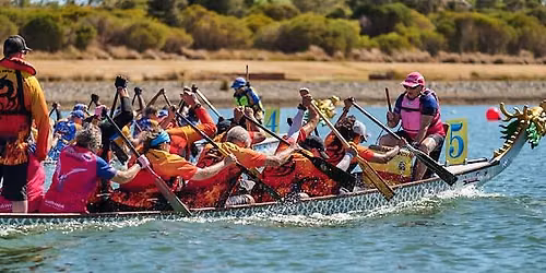 Free Dragon Boat Come and Try \ud83d\udef6\ud83d\udef6\ud83d\udef6. Sunday 8 am, Kent St Weir, Canning River, Wilson.