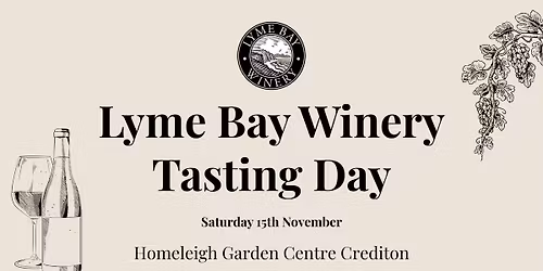 Lyme Bay Winery Tasting Day at Homeleigh Crediton