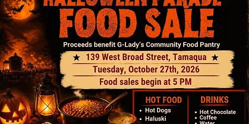 Halloween Parade Food Sale