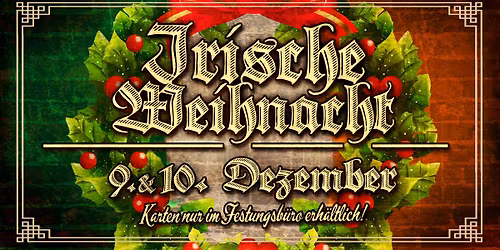 Irische Weihnacht \ud83c\udf40\u2728\ud83c\udfbb Festlicher Schmaus in weihnachtlichem Ambiente mit musikalischer Untermalung