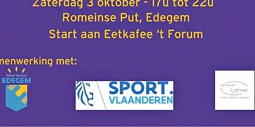SAVE THE DATE Nieuw Lichtjeswandeling 3\/10\/26
