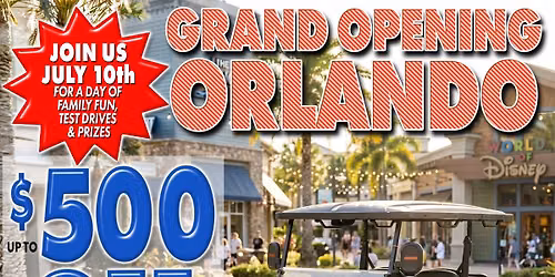 Beachside Golf Cars Orlando Grand Opening! \ud83c\udf89