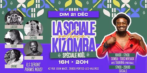 \ud83d\udcab La Sociale de No\u00ebl \ud83c\udf84Kizomba Valence\ud83d\udc83\ud83c\udffb